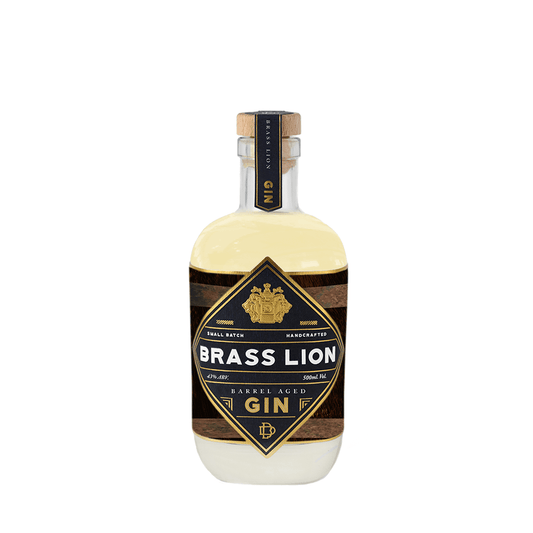 Brass Lion Distillery: Barrel Aged Gin - EC Proof