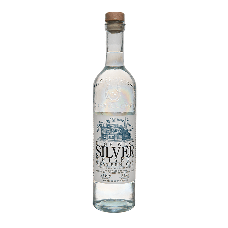 High West Silver Western Oat Whiskey - EC Proof
