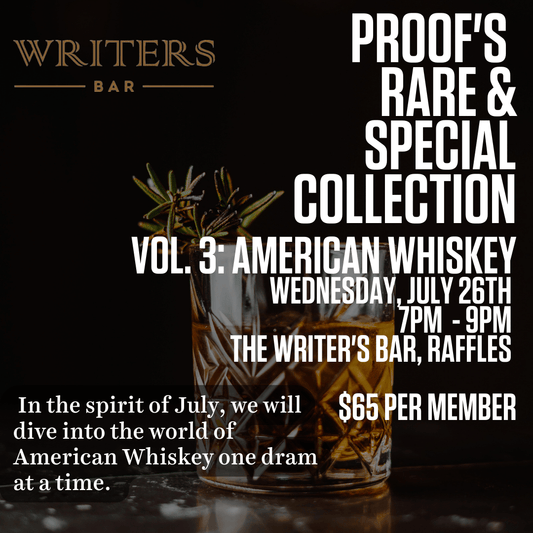 Proof’s Rare & Special Collection – Vol 3. American Whiskey