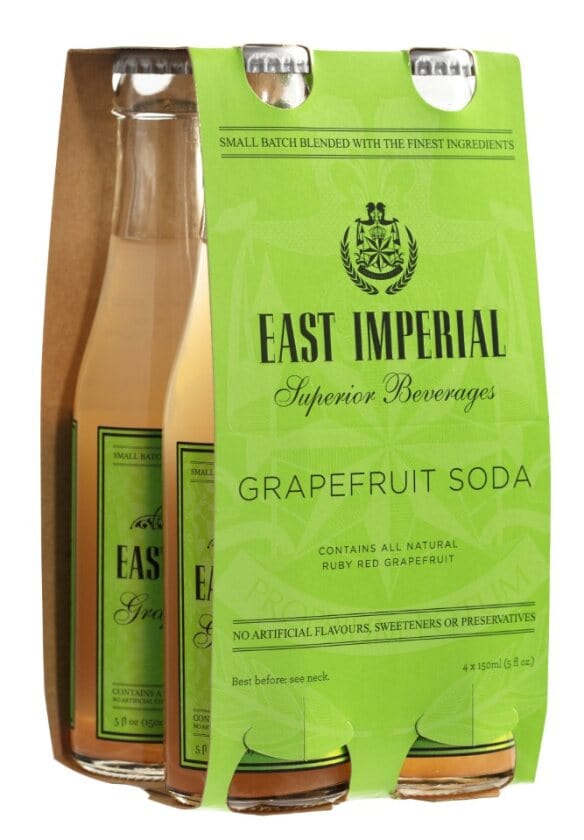 East Imperial Grapefruit Soda (Retail Package) - 6 x 4 x 150ml