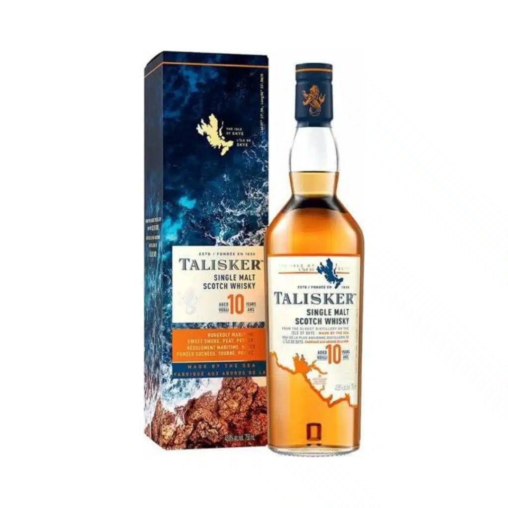 Talisker 10 Year Single Malt Scotch 45.8% 700ml