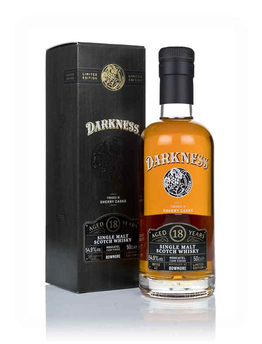 Darkness Bowmore 18 Year Old Moscatel Cask Finish