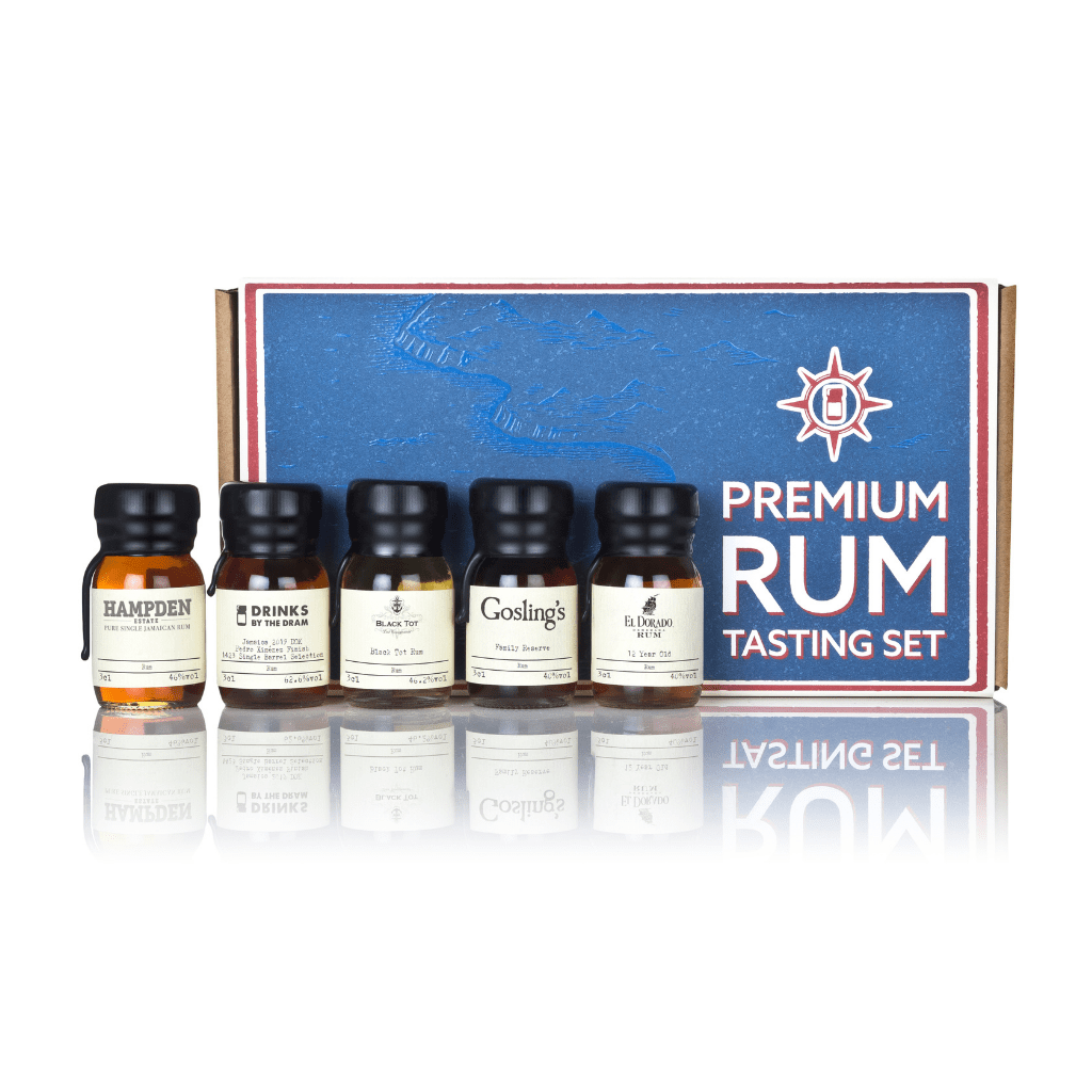 Drinks by the Dram Premium Rum Tasting Set - EC Proof