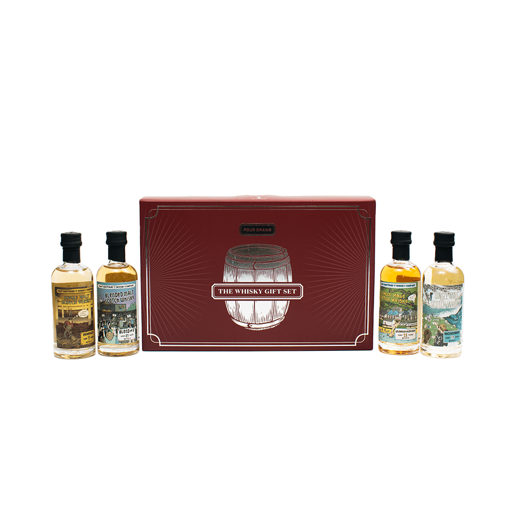 Four Drams Whiskey Gift Set curated by EC Proof - EC Proof