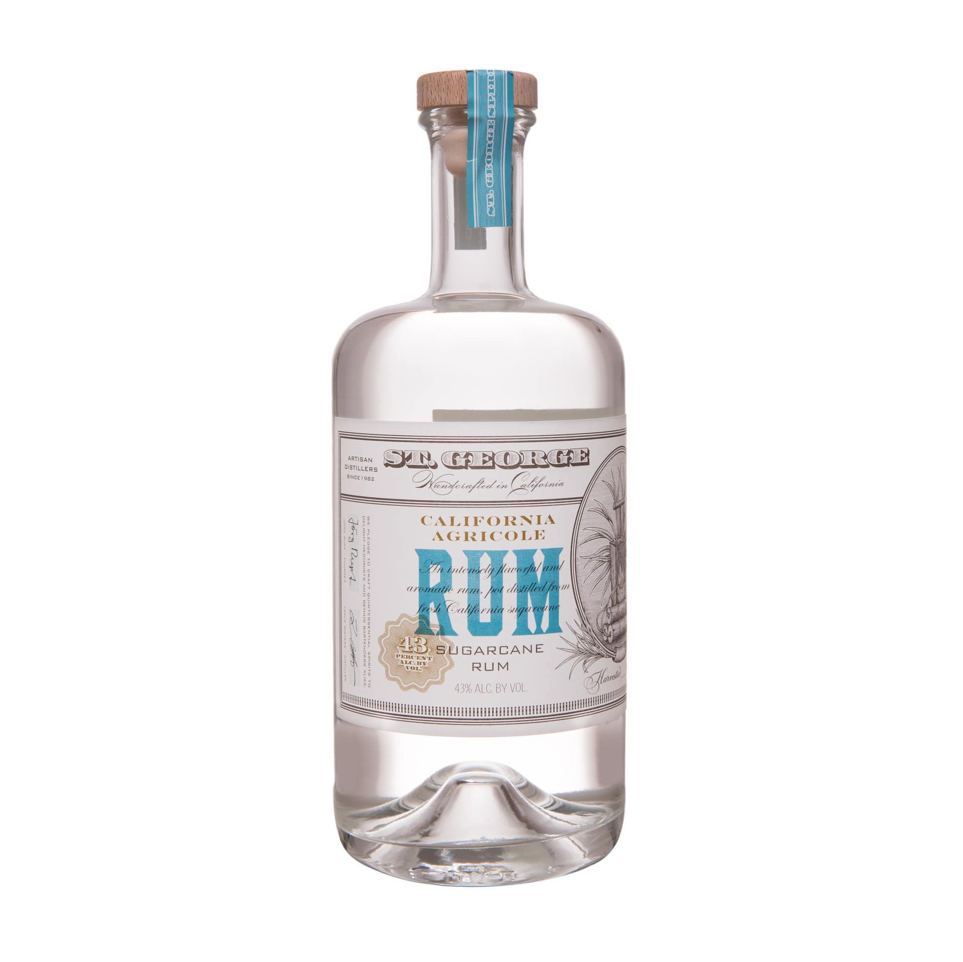 St. George California Agricole Rum | Sugarcane Rum – EC Proof