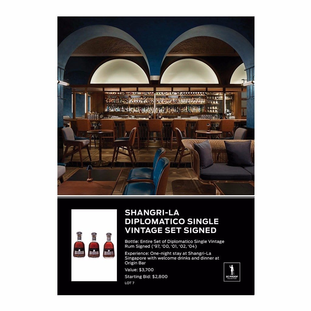 Shangri-La Diplomatico Single Vintage Set Signed - EC Proof