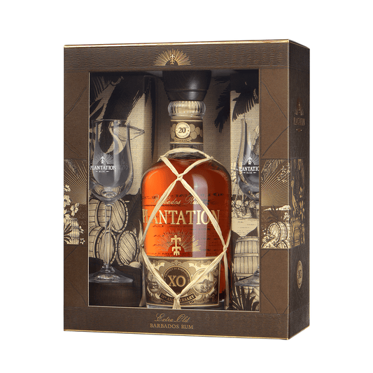 Plantation XO 20th Anniversary Rum Gift Set - EC Proof