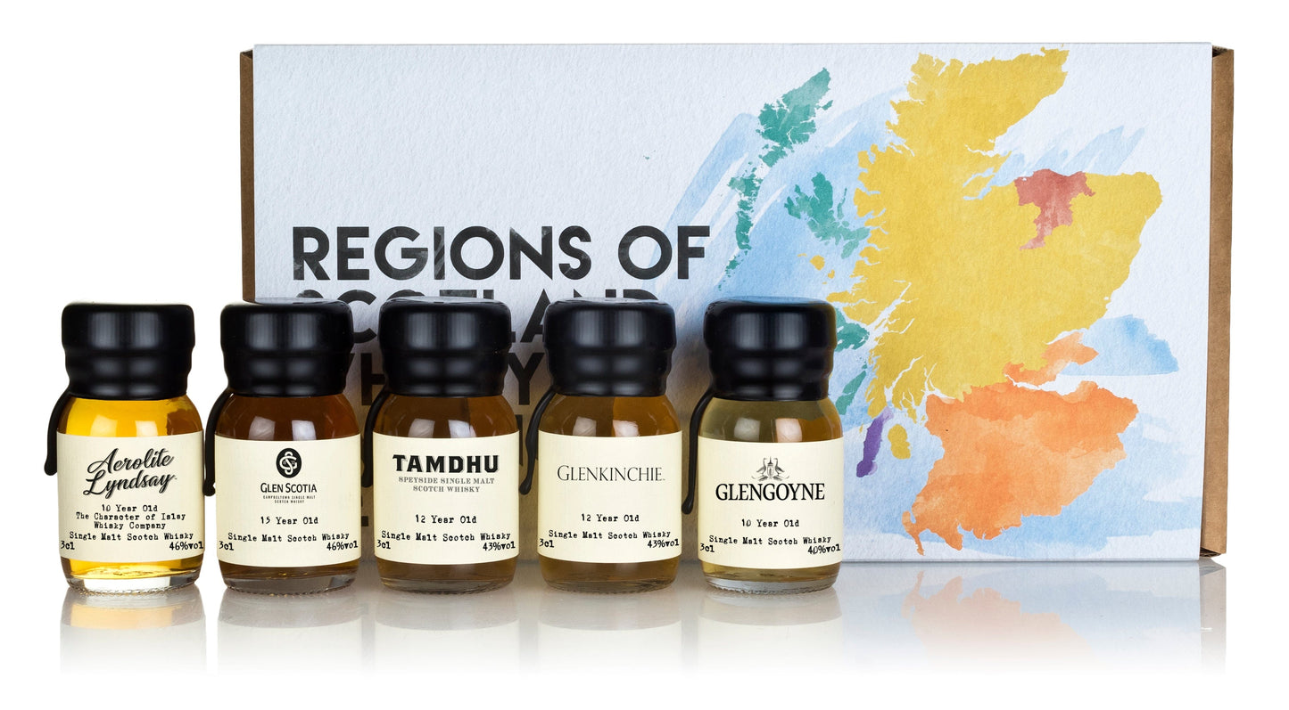 Regions of scotland tasting set