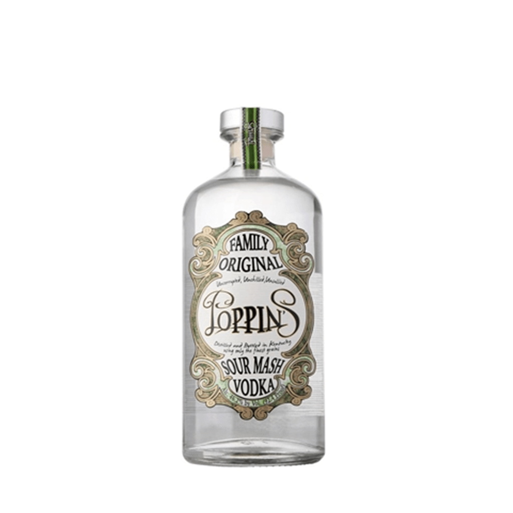 Poppin's Sour Mash Vodka - EC Proof