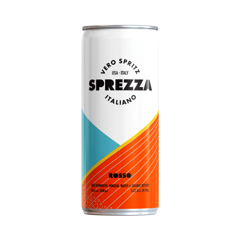 Sprezza Rosso Vermouth Spritz Canned Cocktails 4-Pack