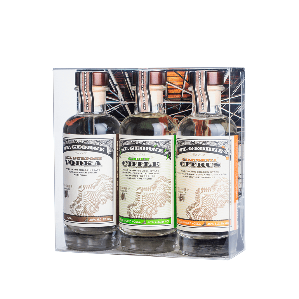 St George Vodka Trio Set - EC Proof