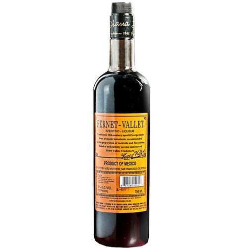 Fernet Vallet Liqueur - EC Proof